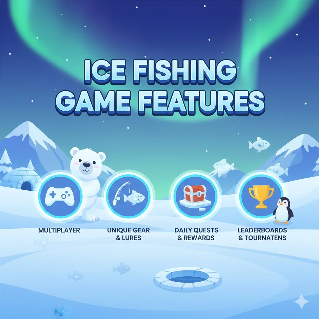 Ice Fishing Game Features