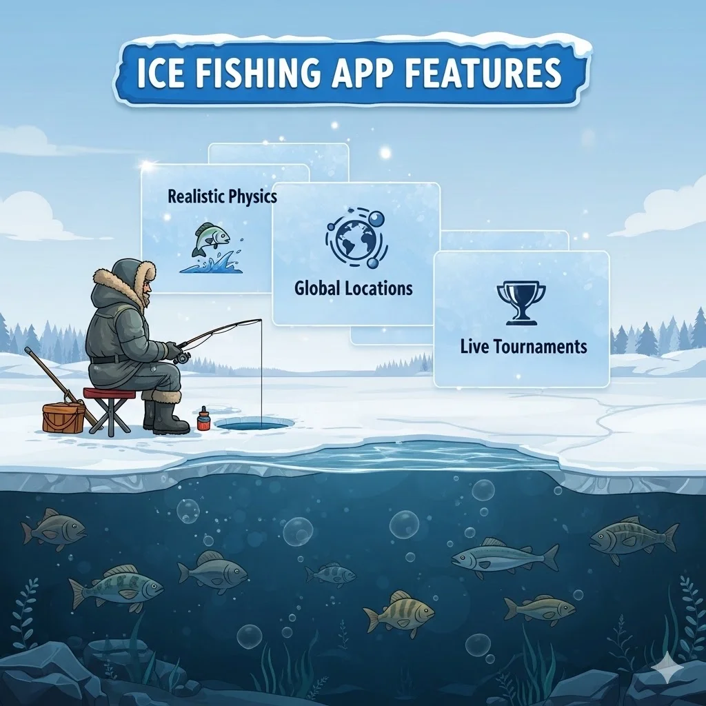 Ice Fishing App Features