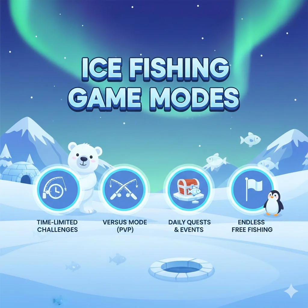 Ice Fishing Game Modes