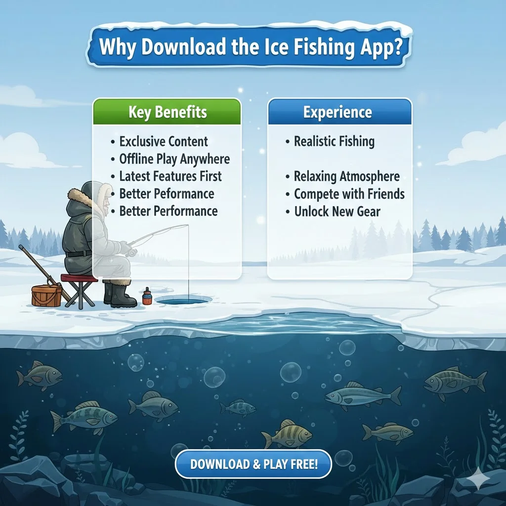 Why Download the Ice Fishing App?